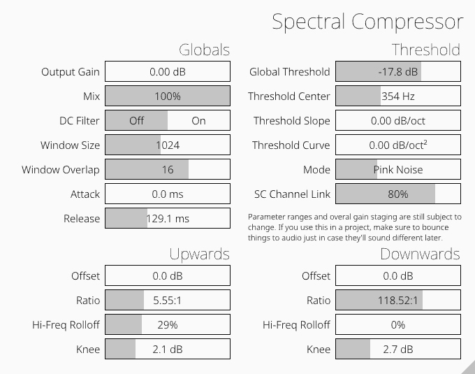 spectralcompressor